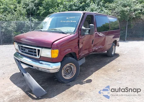 2004 Ford E-350 Super Duty Chateau/Xl/Xlt z USA, uszkodzony, nr VIN 1FBNE31L14HB17504